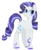 Size: 2779x3389 | Tagged: safe, artist:oniiponii, rarity, pony, unicorn, g4, alternate design, alternate universe, female, high res, mare, simple background, solo, transparent background