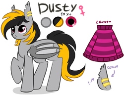 Size: 1280x984 | Tagged: safe, artist:pesty_skillengton, oc, oc only, bat pony, pony, bat pony oc, clothes, raised hoof, reference, solo