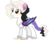 Size: 1024x828 | Tagged: safe, artist:sleppchocolatemlp, oc, oc only, oc:marshmallow, draconequus, simple background, solo, transparent background