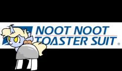 Size: 1024x600 | Tagged: safe, artist:nootaz, oc, oc only, oc:nootaz, pony, unicorn, blessed image, bread, female, food, mare, sbubby, solo, toast, toaster, wat