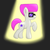 Size: 1300x1300 | Tagged: safe, artist:redquoz, oc, oc only, oc:muh mogma, pony, solo, spotlight, sunglasses