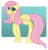 Size: 1024x1072 | Tagged: safe, artist:irrif, fluttershy, pegasus, pony, g4, digital art, female, gradient background, mare, simple background, smiling, solo, transparent background