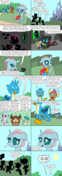 Size: 1500x4200 | Tagged: safe, artist:bjdazzle, gallus, ocellus, queen chrysalis, sandbar, silverstream, smolder, yona, changedling, changeling, dragon, earth pony, griffon, hippogriff, pony, yak, g4, ..., awww, book, bookshelf, canterlot, changeling feeding, changeling hive, chibi, child, cocoon, comic, contemplating, crayon, cute, cuteling, dialogue, diaocelles, drawing, female, friendship, implied dragon lord torch, implied ember, implied grampa gruff, implied prince rutherford, implied princess ember, implied queen novo, implied thorax, love, male, or else, philosophy, poster, pre changedling ocellus, reading, reassurance, red changeling, shield, silhouette, student six, sun, teenager, thinking, transformation, uplifting, wall of tags, younger