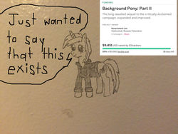 Size: 2032x1524 | Tagged: safe, lyra heartstrings, pony, unicorn, fanfic:background pony, g4, advertisement, solo