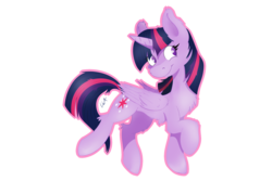 Size: 6000x4000 | Tagged: safe, artist:skeeniee, twilight sparkle, alicorn, pony, g4, chest fluff, ear fluff, female, mare, simple background, smiling, solo, standing, transparent background, twilight sparkle (alicorn), walking