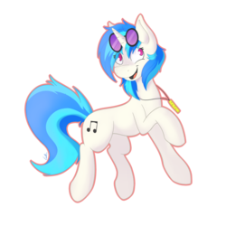 Size: 5000x5000 | Tagged: safe, artist:skeeniee, dj pon-3, vinyl scratch, pony, unicorn, g4, absurd resolution, female, glasses, mare, open mouth, simple background, smiling, solo, transparent background