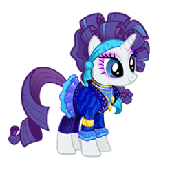 Size: 270x270 | Tagged: safe, gameloft, rarity, pony, g4, 80s, female, makeup, retro, simple background, solo, transparent background, vector