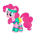 Size: 270x270 | Tagged: artist needed, safe, gameloft, pinkie pie, earth pony, pony, g4, 80s, clothes, female, glitter, headband, leg warmers, retro, shorts, simple background, solo, sweatband, transparent background, vector