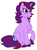 Size: 472x638 | Tagged: safe, artist:mythpony, oc, oc only, oc:aramau, pony, unicorn, female, glasses, mare, simple background, sitting, solo, white background