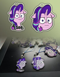 Size: 900x1148 | Tagged: safe, artist:dustysculptures, starlight glimmer, pony, unicorn, g4, charm, female, i mean i see, solo, unamused