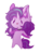 Size: 504x690 | Tagged: safe, artist:larae, starlight glimmer, pony, unicorn, g4, bipedal, chest fluff, chibi, collar, female, fluffy mane, neck fluff, simple background, solo, tongue out, transparent background