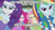 Size: 800x450 | Tagged: safe, edit, edited screencap, screencap, applejack, fluttershy, pinkie pie, rainbow dash, rarity, a case for the bass, equestria girls, g4, my little pony equestria girls: rainbow rocks, angry, clothes, image macro, meme, sad