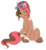 Size: 309x338 | Tagged: safe, artist:mindlesssketching, oc, oc only, oc:tia cakes, pony, unicorn, female, mare, one eye closed, pixel art, simple background, solo, transparent background, wink