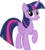 Size: 6400x7129 | Tagged: safe, artist:parclytaxel, twilight sparkle, alicorn, pony, g4, .svg available, :o, absurd resolution, female, looking at you, mare, o, o mouth, open mouth, raised hoof, simple background, solo, transparent background, twilight sparkle (alicorn), vector, wat