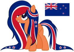 Size: 1024x718 | Tagged: dead source, safe, artist:cosmicwitchadopts, pegasus, pony, female, mare, nation ponies, new zealand, ponified, simple background, solo, transparent background, union jack