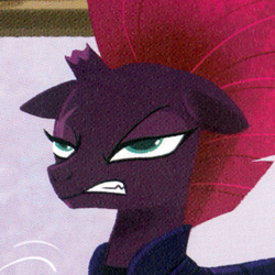 Size: 305x305 | Tagged: safe, artist:amy mebberson, tempest shadow, pony, g4, my little pony: the movie: the great princess caper, female, solo