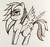 Size: 1108x1048 | Tagged: safe, artist:intimiducker, derpibooru exclusive, rainbow dash, pony, g4, cutie mark, female, looking at you, monochrome, solo, spread wings, wings