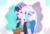 Size: 900x606 | Tagged: safe, artist:felixaimeegarcia, starlight glimmer, trixie, equestria girls, g4, female, lesbian, ship:startrix, shipping, simple background, transparent background