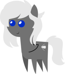 Size: 1255x1419 | Tagged: safe, artist:sketchmcreations, oc, oc only, oc:silver bullet, pegasus, pony, unicorn, commission, female, pointy ponies, simple background, solo, transparent background