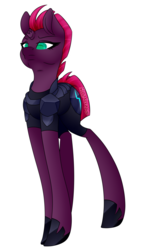 Size: 1806x3000 | Tagged: safe, artist:jessy2015, tempest shadow, pony, unicorn, g4, my little pony: the movie, armor, broken horn, eye scar, female, horn, long legs, mare, scar, simple background, solo, speedpaint available, transparent background