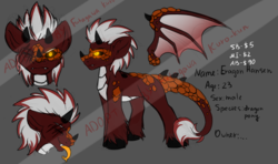 Size: 3800x2250 | Tagged: safe, artist:fkk, oc, oc only, dracony, adoptable, auction, high res, male, sketch, solo, stallion