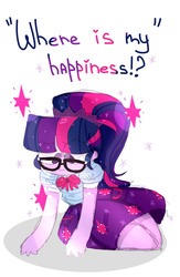 Size: 1248x1920 | Tagged: safe, artist:karino4ka, sci-twi, twilight sparkle, equestria girls, g4, my little pony equestria girls: better together, cute, sad, simple background, twiabetes, white background