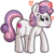 Size: 512x512 | Tagged: safe, artist:anibaruthecat, sweetie belle, pony, unicorn, g4, angry, blushing, cross-popping veins, cute, cutie mark, diasweetes, emanata, explicit source, female, filly, foal, madorable, scrunchy face, simple background, solo, the cmc's cutie marks, transparent background