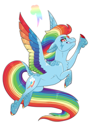 Size: 2600x3600 | Tagged: safe, artist:jackiebloom, rainbow dash, pegasus, pony, g4, coat markings, colored hooves, colored wings, cutie mark, feathered fetlocks, female, high res, mare, multicolored wings, rainbow power, rainbow wings, realistic horse legs, simple background, solo, transparent background