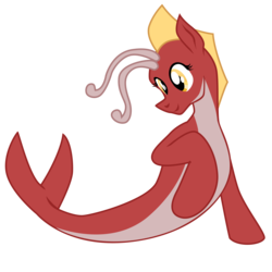 Size: 5000x5000 | Tagged: safe, artist:aaronmk, oc, oc only, oc:posada, seapony (g4), absurd resolution, female, simple background, solo, transparent background, vector