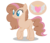 Size: 1672x1448 | Tagged: safe, artist:rainbowpawsarts, oc, oc only, oc:sugar heart, earth pony, pony, female, mare, offspring, parent:cheese sandwich, parent:pinkie pie, parents:cheesepie, simple background, solo, transparent background