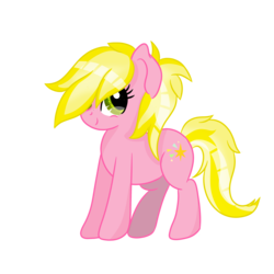 Size: 3000x3000 | Tagged: safe, artist:rainbowtashie, sunshine smiles, earth pony, pony, g4, atg 2018, female, high res, mare, newbie artist training grounds, simple background, solo, transparent background