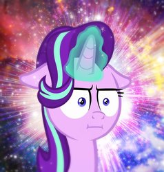Size: 900x947 | Tagged: safe, artist:pixelkitties, starlight glimmer, pony, unicorn, g4, marks for effort, faic, female, glowing horn, horn, i mean i see, meme, solo