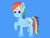 Size: 4160x3120 | Tagged: safe, artist:augjodo, rainbow dash, g4, atg 2018, digital art, ice, newbie artist training grounds