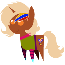 Size: 1080x1080 | Tagged: safe, artist:archooves, oc, oc:nucita, pony, unicorn, base used, nation ponies, pointy ponies, ponified, simple background, transparent background, vector, venezuela