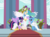 Size: 5488x4064 | Tagged: safe, artist:3d4d, princess celestia, trixie, twilight sparkle, alicorn, pony, g4, absurd resolution, alternate universe, female, lesbian, marriage, ship:twixie, shipping, twilight sparkle (alicorn), wedding