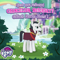 Size: 1194x1189 | Tagged: safe, gameloft, chancellor neighsay, pony, unicorn, g4, official, male, solo, stallion