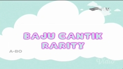 Size: 1920x1080 | Tagged: safe, screencap, g4, rarity takes manehattan, a-bo, cloud, indonesia, indonesian, rajawali televisi, rtv, translated in the description