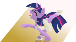 Size: 1925x1080 | Tagged: safe, artist:eagle1division, twilight sparkle, pony, unicorn, g4, ballerina, ballet slippers, clothes, cute, dancing, do the sparkle, eyes closed, female, gradient background, majestic as fuck, mare, raised hoof, shoes, simple background, solo, tongue out, transparent background, tutu, twiabetes, twilarina, vector