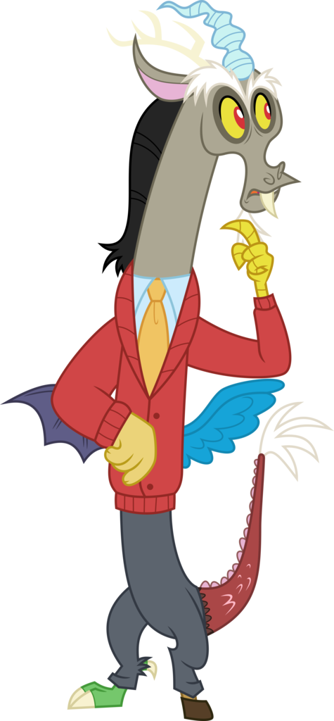 1788424 Safe Artist Parclytaxel Discord Draconequus Discordant Harmony Svg Available Absurd Resolution Clothes Male Outfit Catalog Pointing Pointing At Self Simple Background Solo Suit Transparent Background Vector Derpibooru