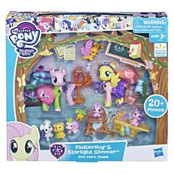 Size: 2000x2000 | Tagged: safe, fluttershy, starlight glimmer, pegasus, pony, unicorn, g4, official, animal, clothes, dress, female, high res, irl, merchandise, photo, toy