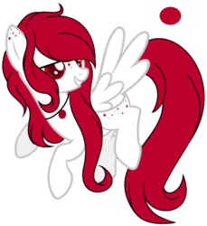 Size: 1024x1120 | Tagged: dead source, safe, artist:cosmicwitchadopts, pegasus, pony, female, japan, mare, nation ponies, ponified, simple background, solo, transparent background