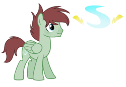 Size: 1784x1232 | Tagged: safe, artist:rainbows-skies, oc, oc only, oc:aqua wind, pegasus, pony, male, show accurate, simple background, solo, stallion, transparent background