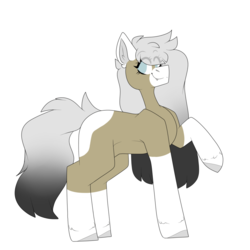 Size: 1024x1024 | Tagged: safe, artist:umiimou, oc, oc only, oc:keanu, earth pony, pony, fangs, female, mare, raised hoof, simple background, solo, transparent background