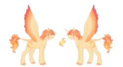 Size: 1024x560 | Tagged: safe, artist:kimyowolf, princess celestia, alicorn, pegasus, pony, g4, alternate universe, prince solaris, rule 63, simple background, solo, transparent background