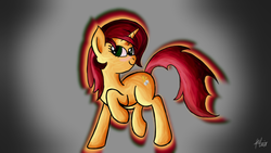 Size: 1920x1080 | Tagged: safe, artist:fedairkid, oc, oc:va banque, pony, unicorn