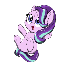 Size: 2444x2170 | Tagged: safe, artist:sugarwings-art, starlight glimmer, pony, unicorn, g4, chibi, cute, female, glimmerbetes, high res, hnnng, mare, simple background, transparent background