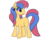 Size: 1280x1024 | Tagged: safe, artist:koharuveddette, oc, oc only, oc:gemini, pony, adoptable, blue, earth, female, food, mare, orange, pink, purple, simple background, solo, transparent background