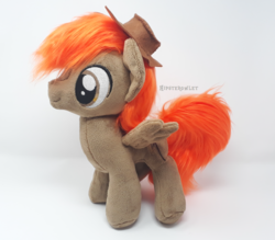 Size: 1000x875 | Tagged: safe, artist:hipsterowlet, oc, oc:calamity, pegasus, pony, fallout equestria, irl, male, photo, plushie, solo, stallion