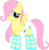 Size: 479x485 | Tagged: safe, artist:wolf, fluttershy, g4, blushing, clothes, cute, diaper, diaper fetish, female, fetish, filly, non-baby in diaper, socks, striped socks, younger