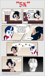 Size: 1024x1706 | Tagged: safe, artist:jhayarr23, oc, oc:crescend cinnamon, oc:fillypines, comic, money talks, open mouth, savage, translation, twitching